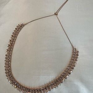 Kendra Scott Rose Gold Studded Necklace